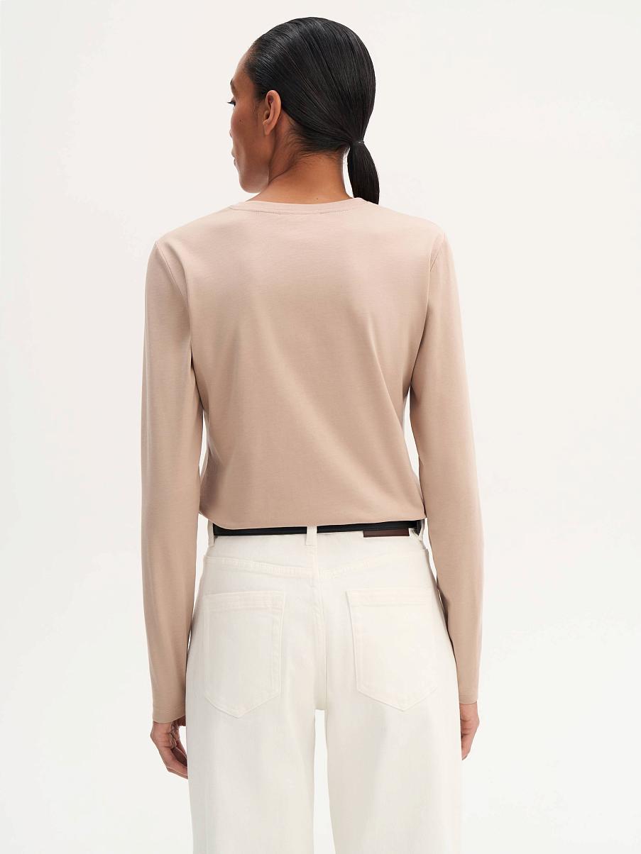 Лонгслив из хлопка