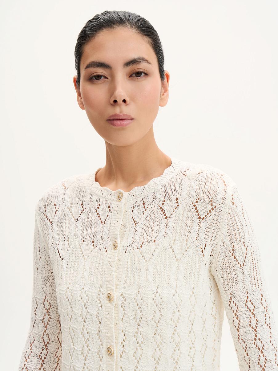 Кардиган кружевной