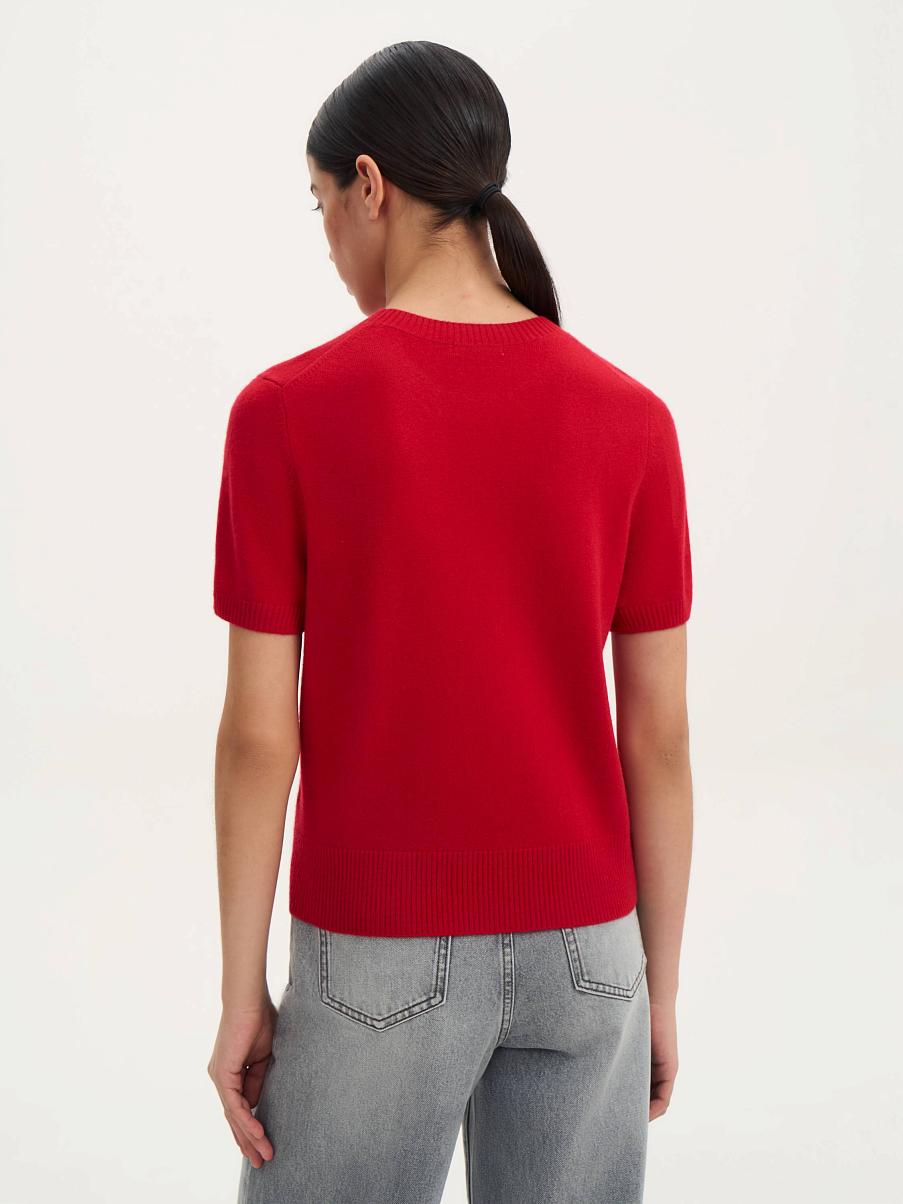 Топ из кашемира и шерсти мериноса