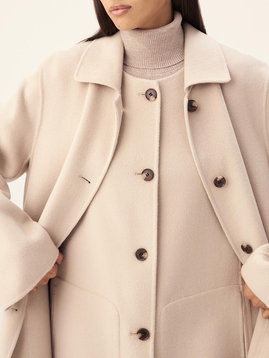 Жилетка удлиненная из шерсти мериноса