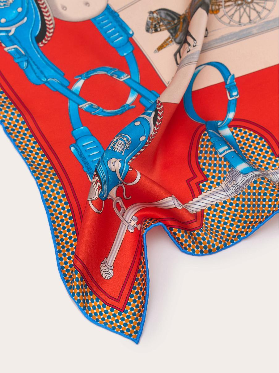 Платок из натурального шелка