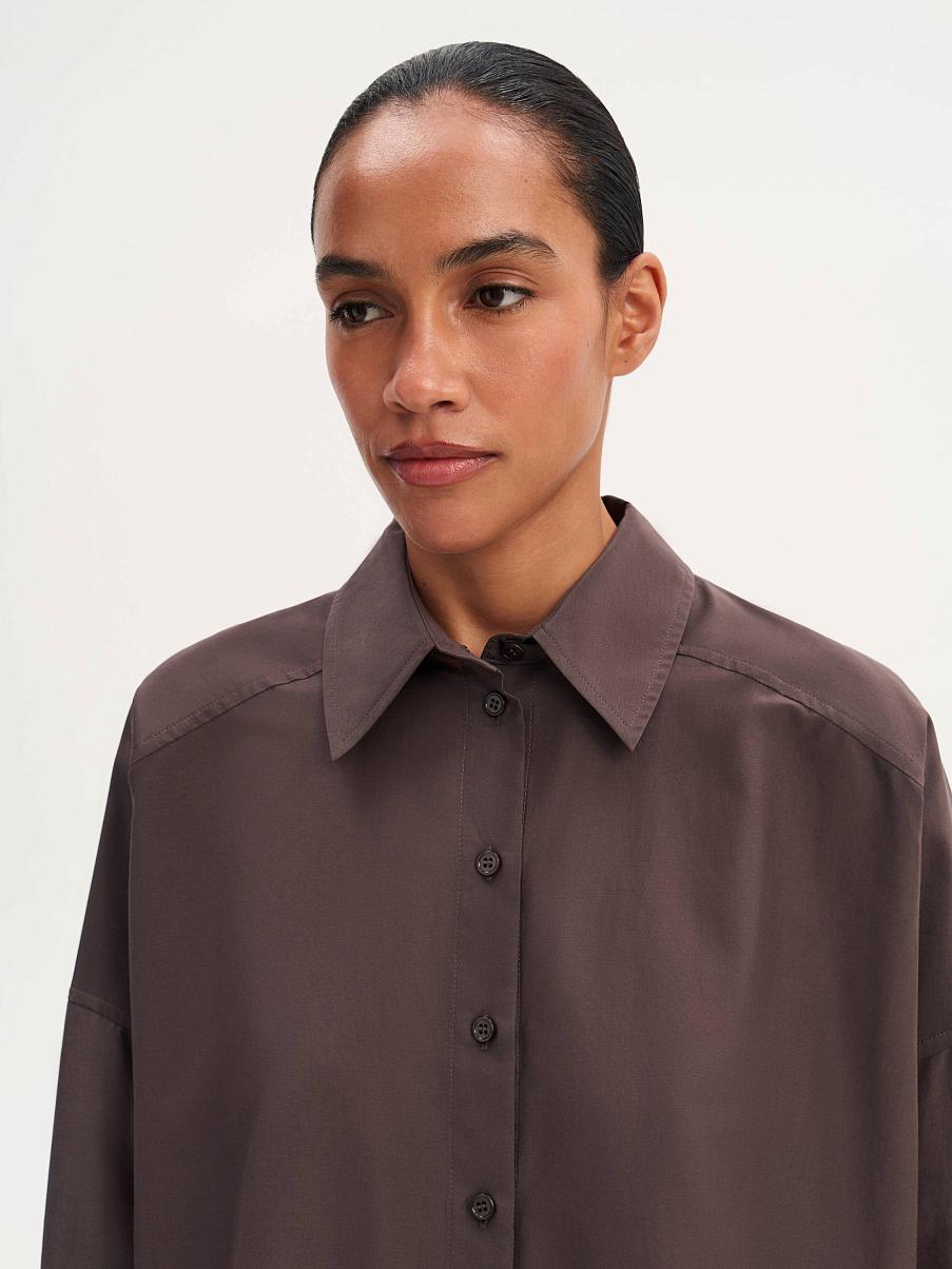 Рубашка из шелка