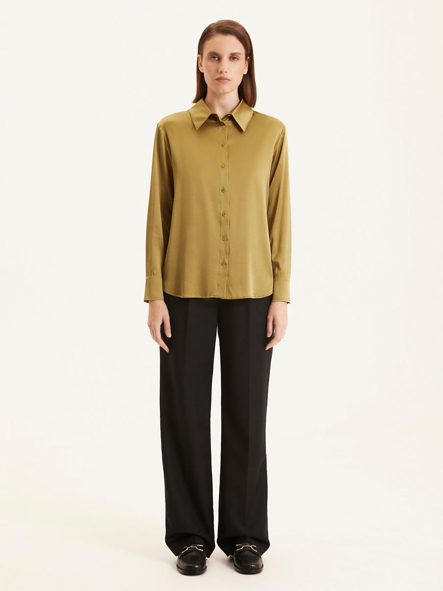 Шелковая рубашка