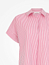 Хлопковая рубашка оверсайз в полоску