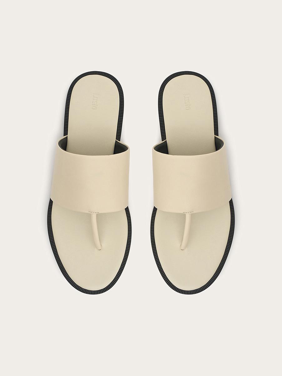 Мюли из кожи