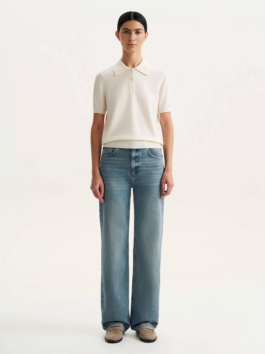 Поло из шерсти мериноса