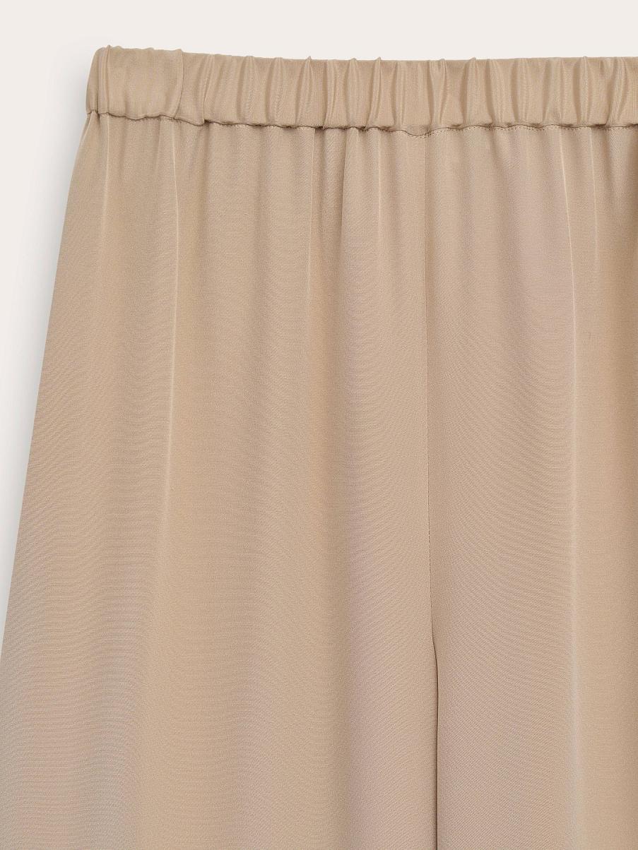 Брюки из шелка