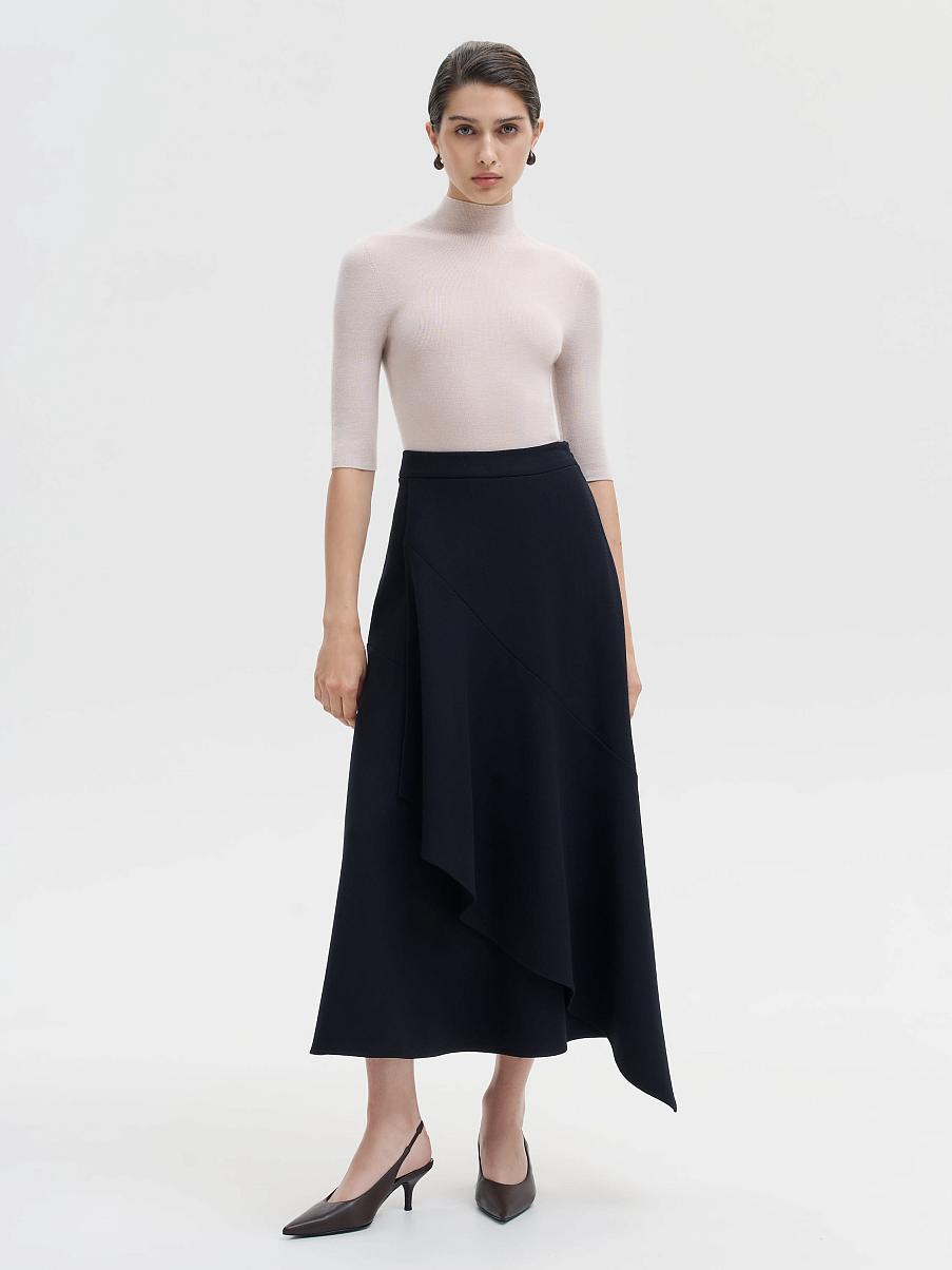 Юбка из шерсти макси