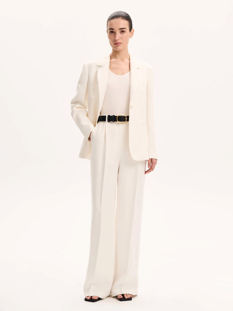 Брюки изо льна Manteco Bellavita