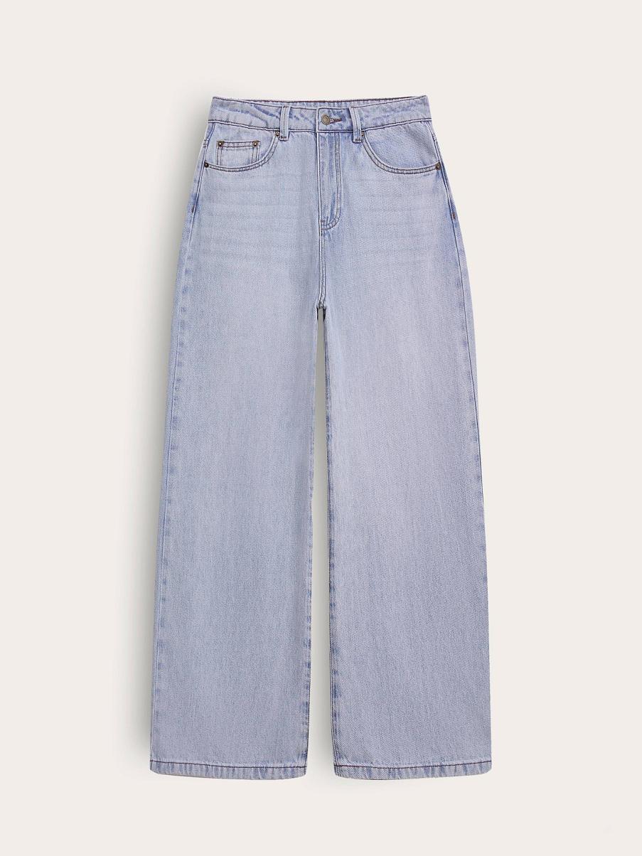 Джинсы широкие