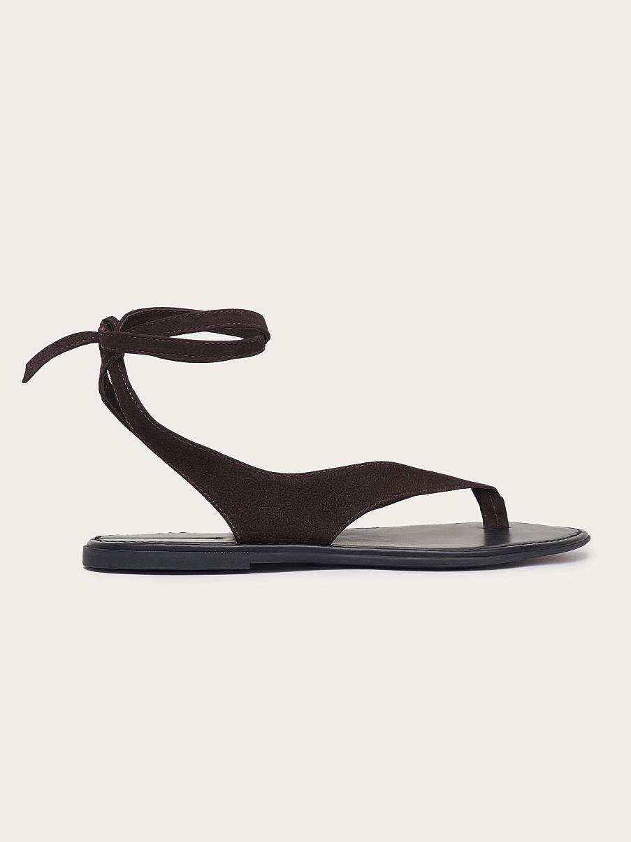 Сандалии из кожи