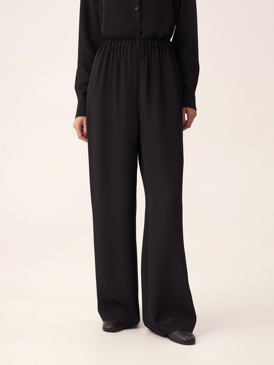 Брюки из шелка