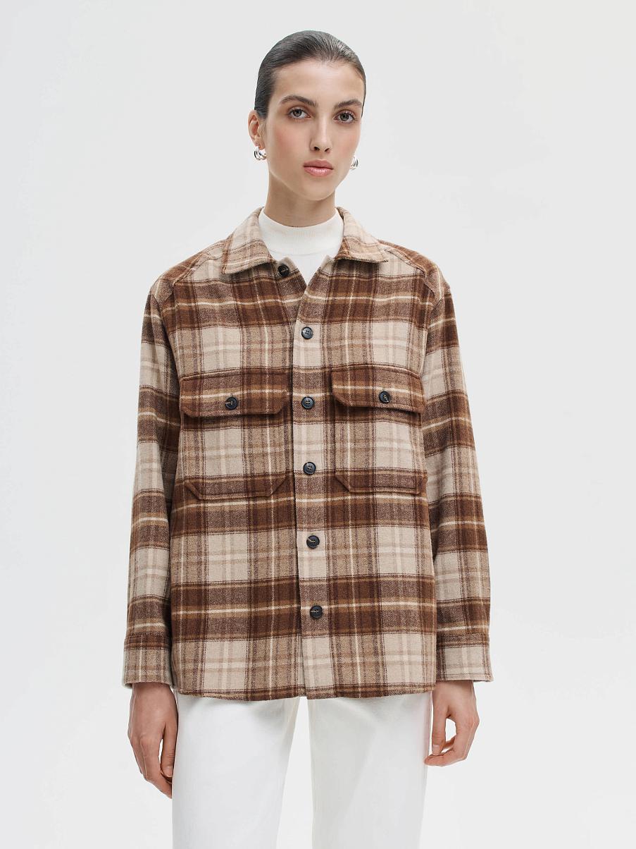 Рубашка в клетку