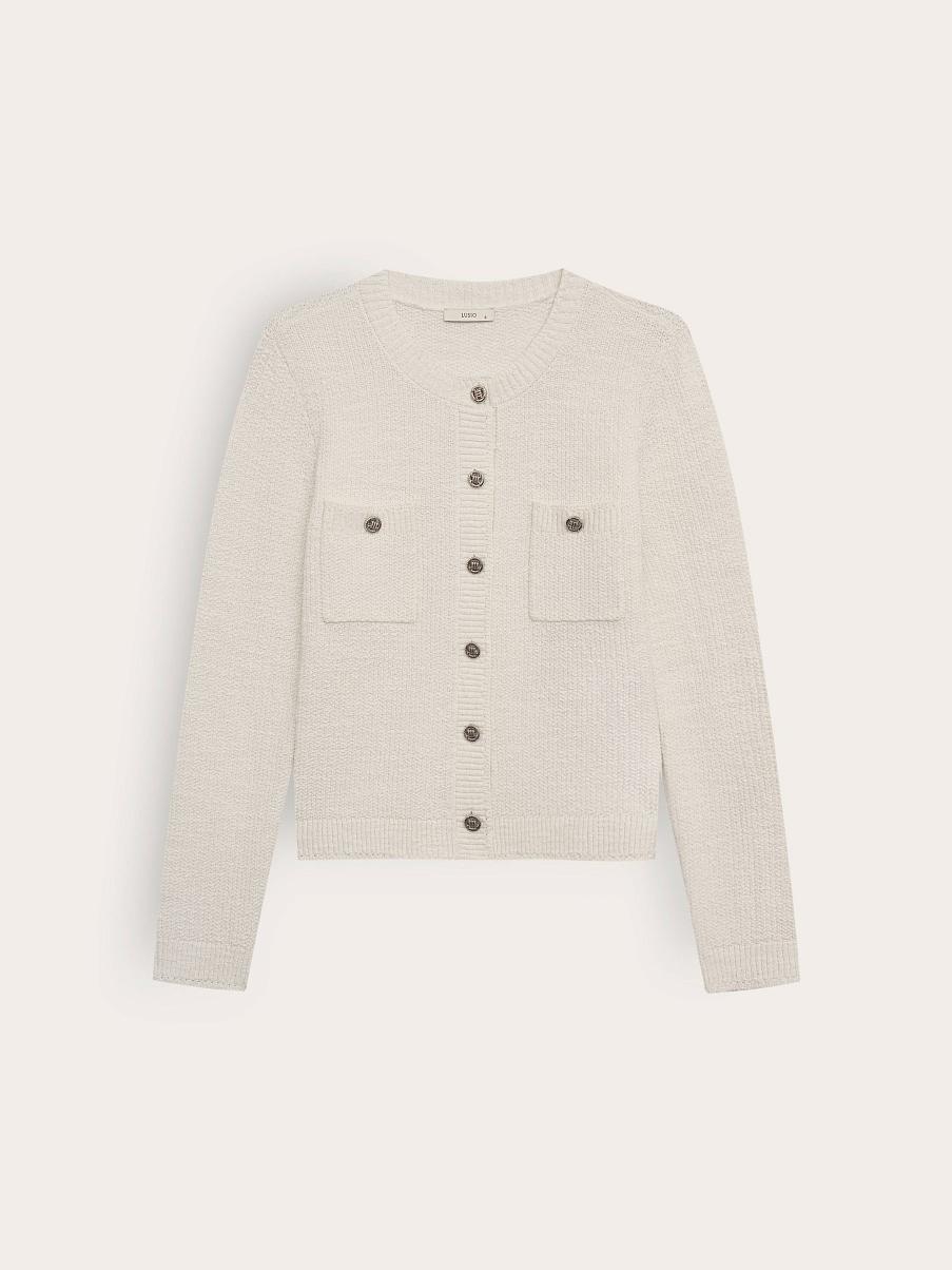 Кардиган с шерстью мериноса