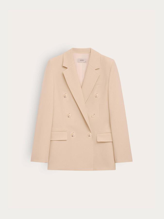 LSSL-122057 Жакет (кремовый, XS)