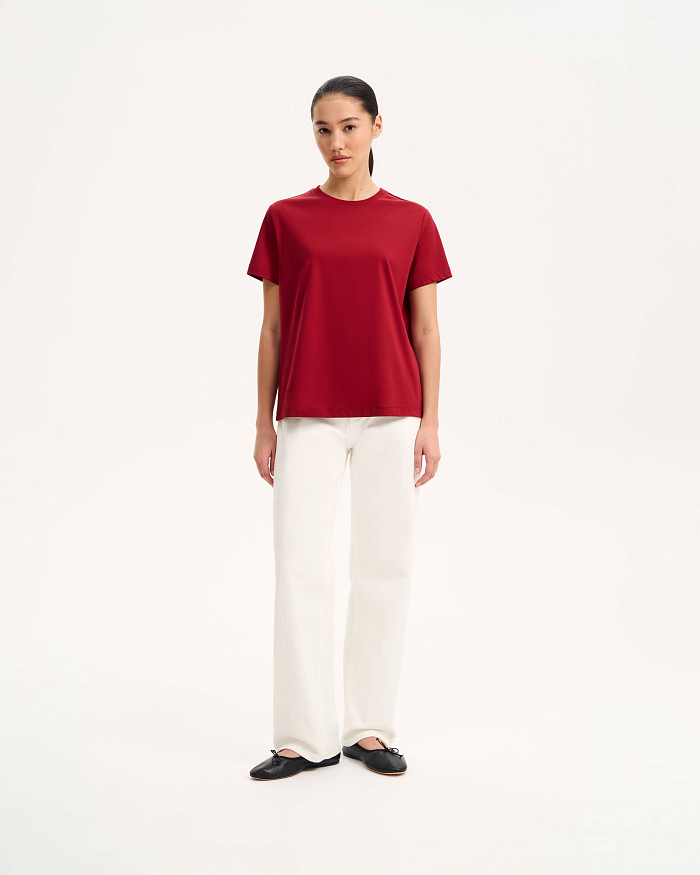 LSTR-262057 Футболка (бордовый, XS)