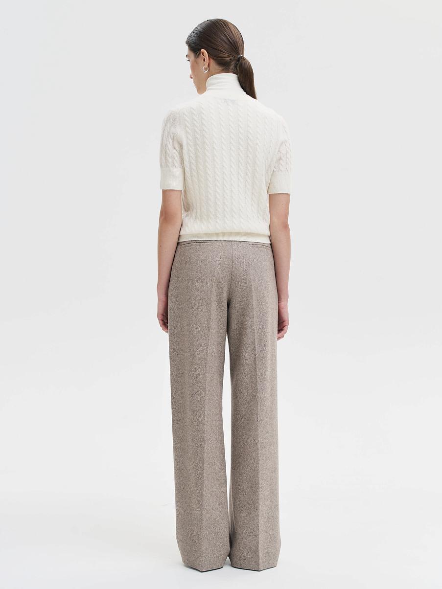 Топ из шерсти с кашемиром