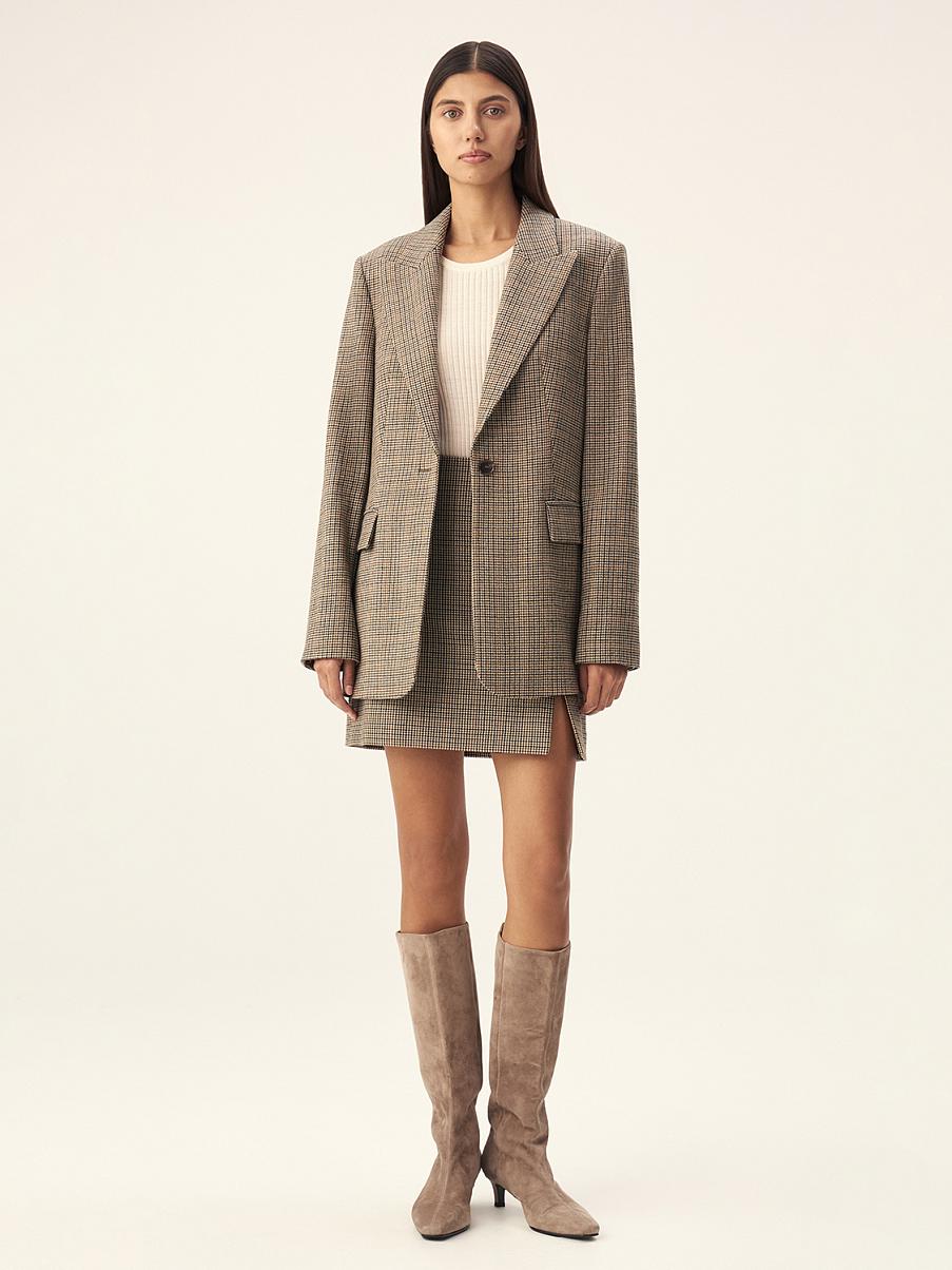 Сапоги из замши