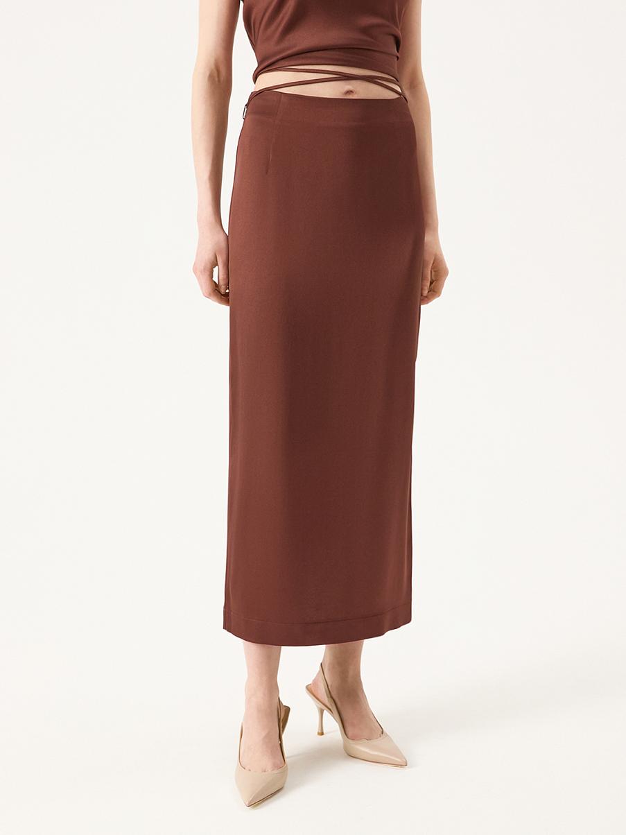 Юбка прямого кроя
