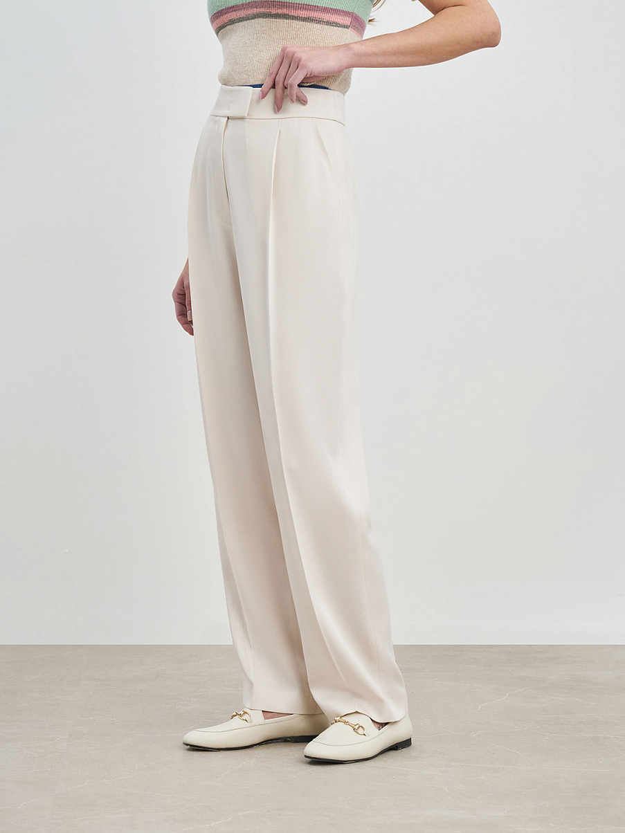 Прямые брюки со стрелками