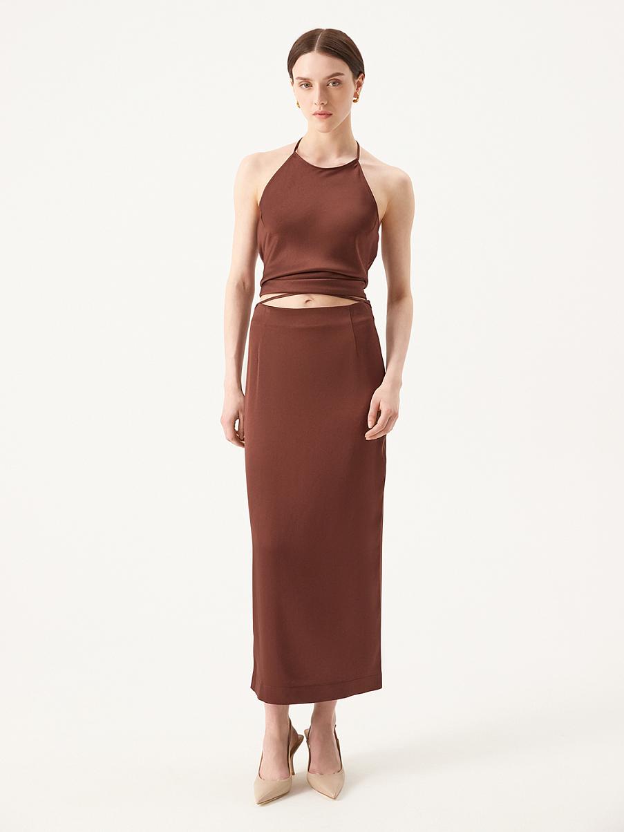 Юбка прямого кроя