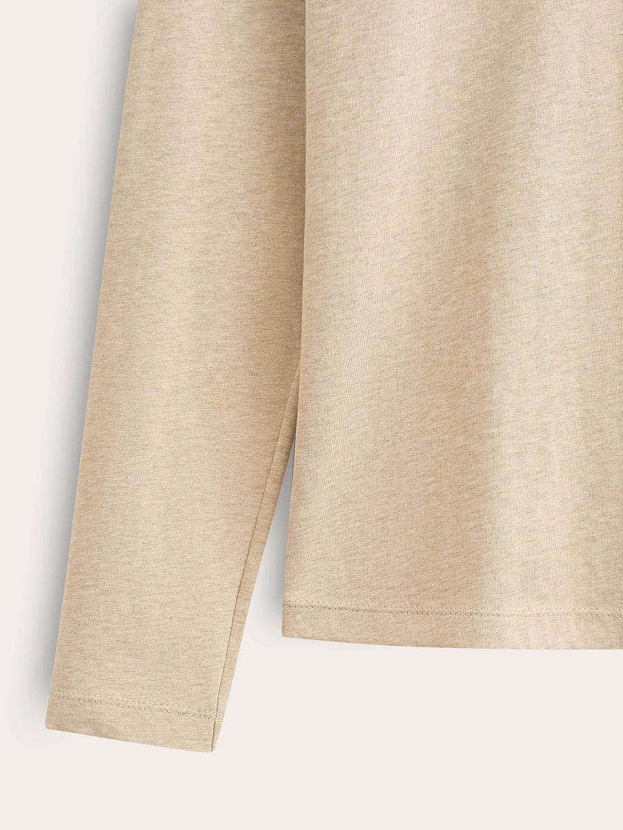 Лонгслив из хлопка