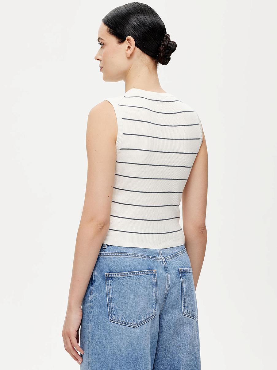 Укороченный топ с шелком и кашемиром