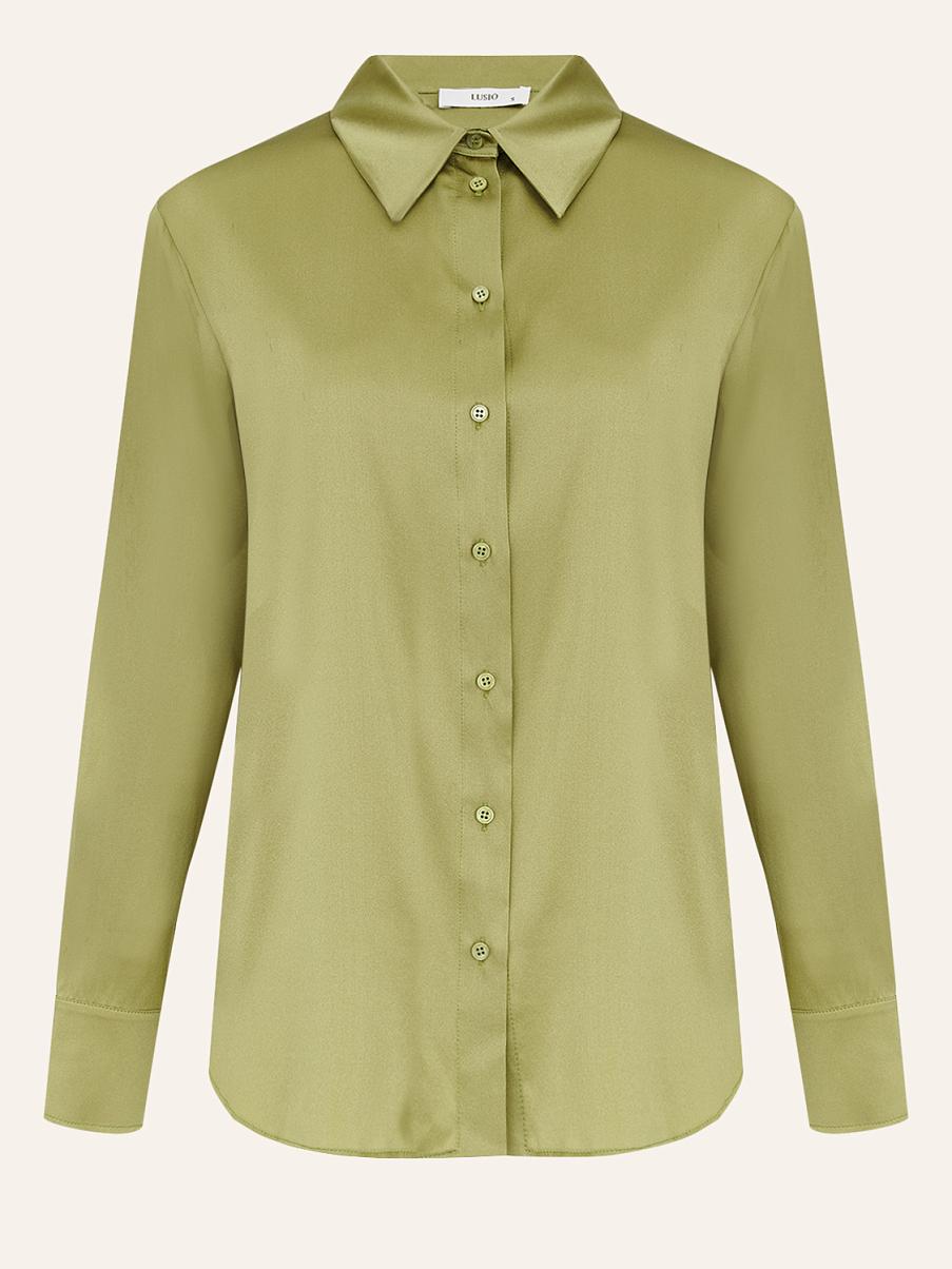 Шелковая рубашка