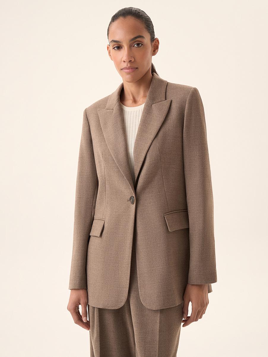 Жакет однобортный