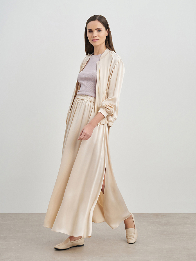 LSSS-032011 Юбка (бежевый, L)