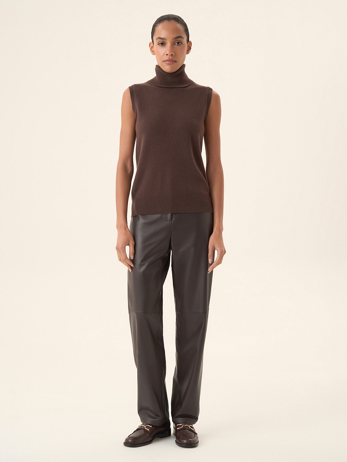 LWWS-612008 Водолазка трикотажная (коричневый, S)