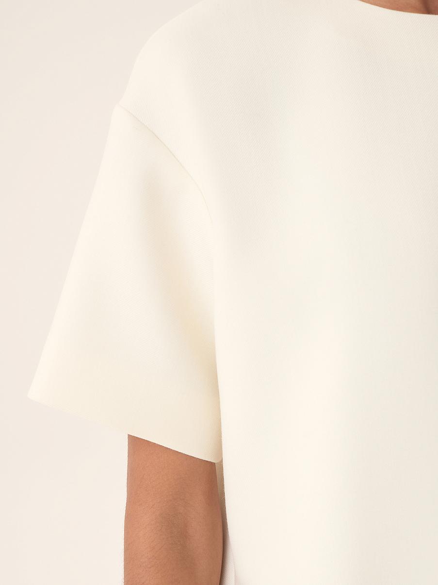 Платье мини с шерстью