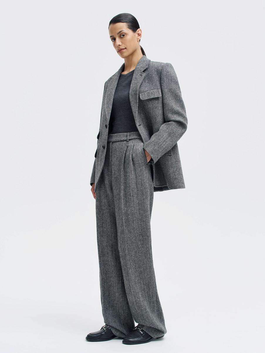 Брюки из шерсти