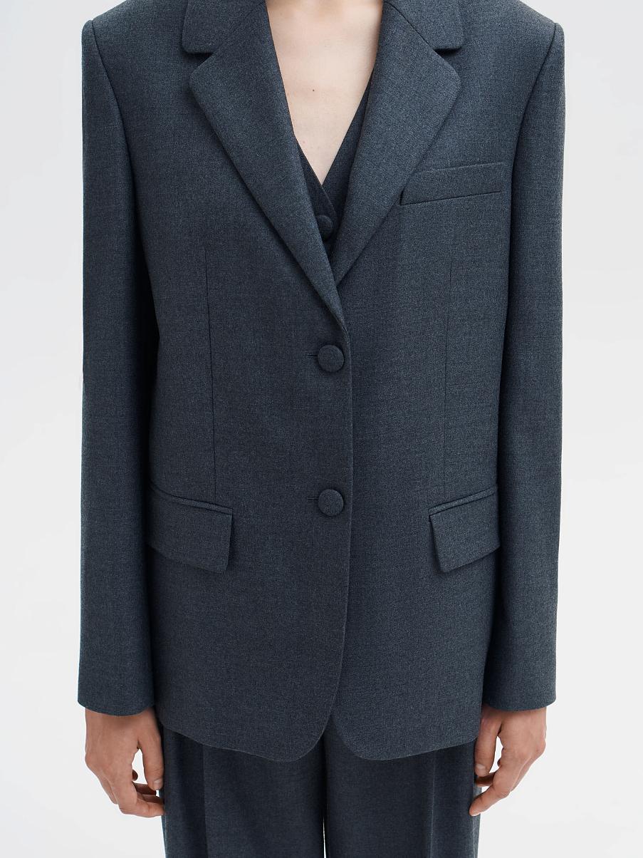 Жакет однобортный