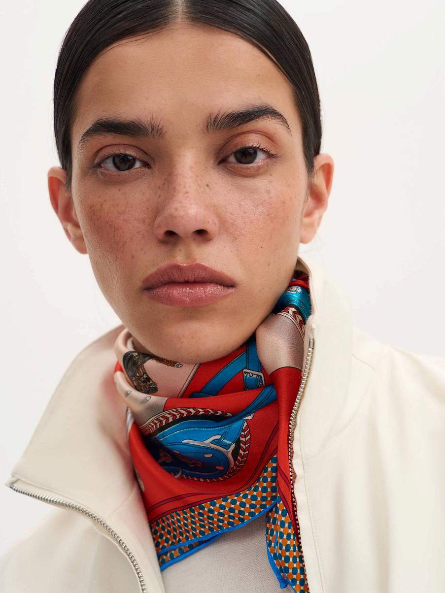 Платок из натурального шелка