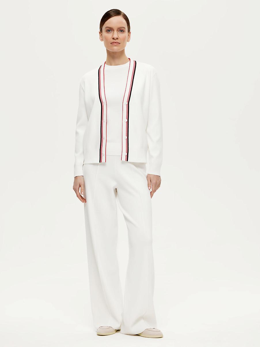 Трикотажные брюки свободного кроя