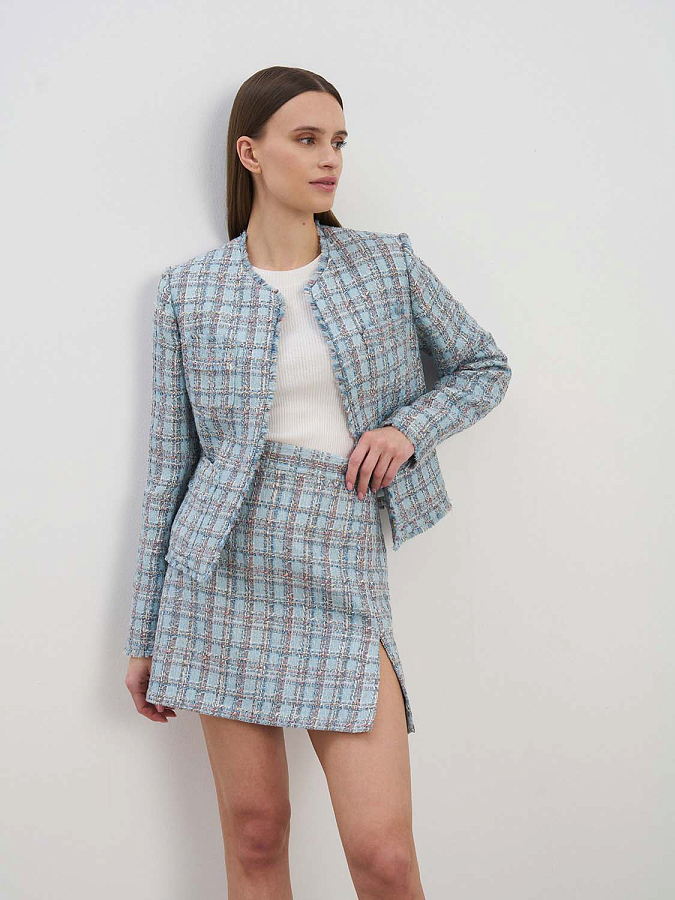 LSSS-032006 Юбка (синий, XS)