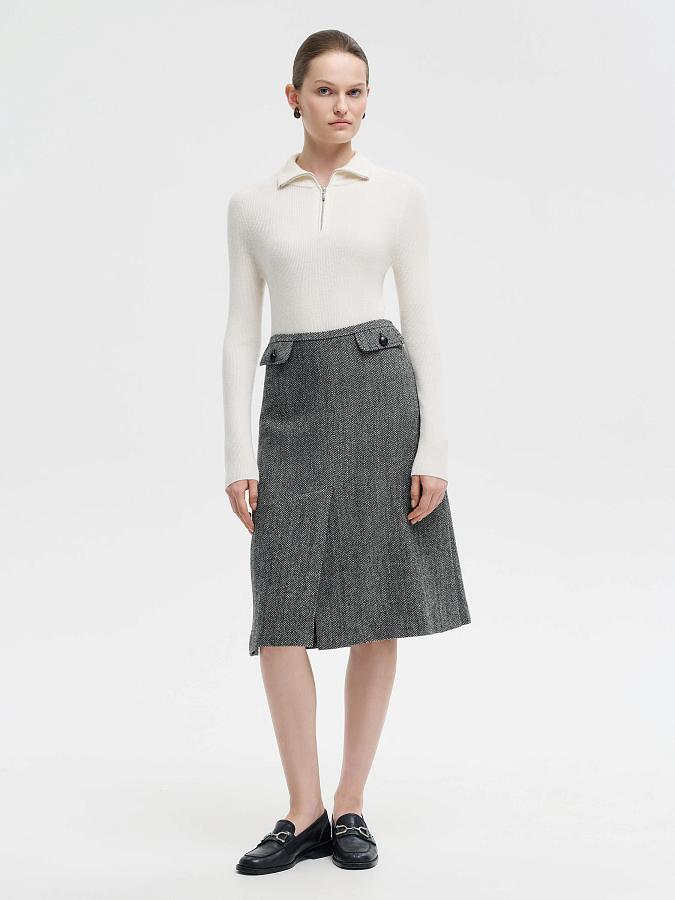 LSWN-342066 Джемпер (белый, XS)