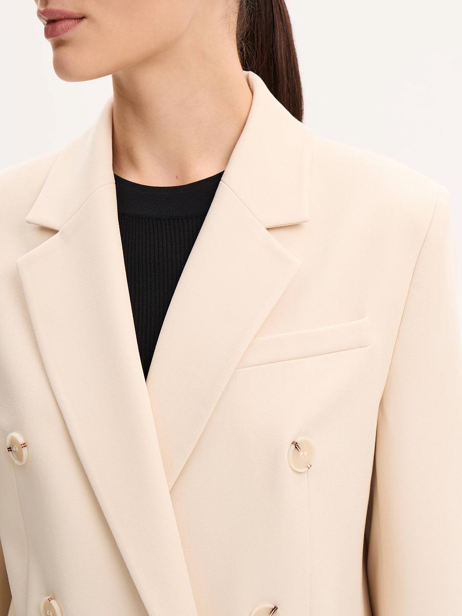 Жакет двубортный