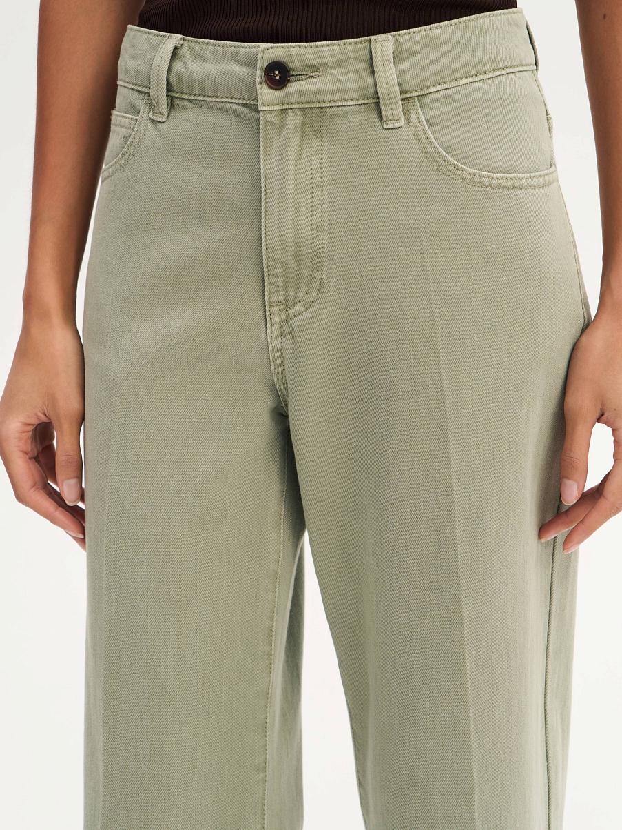 Джинсы широкие