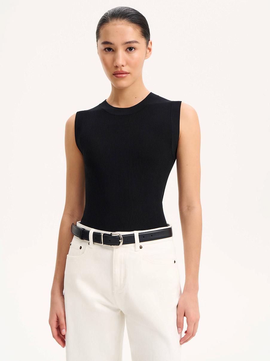 Топ с шелком