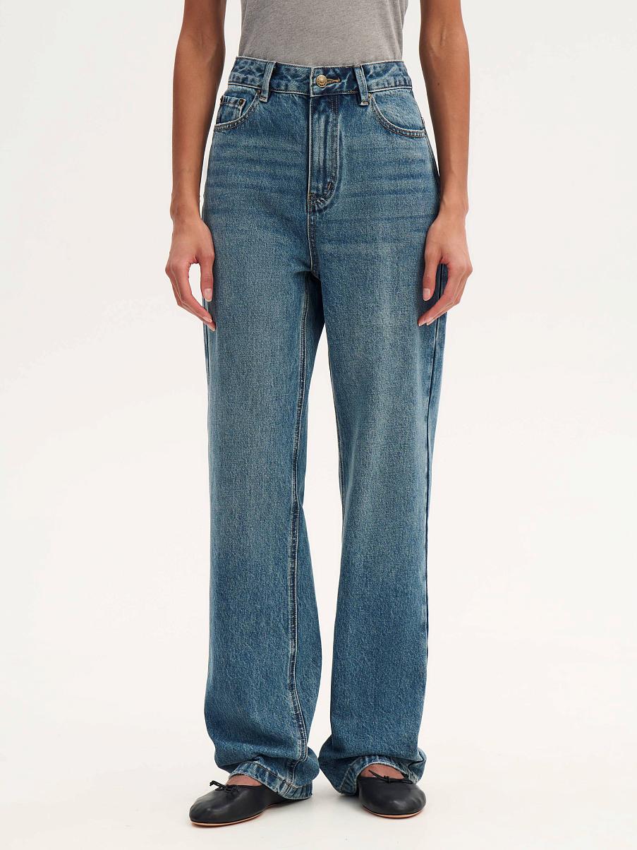 Джинсы широкие