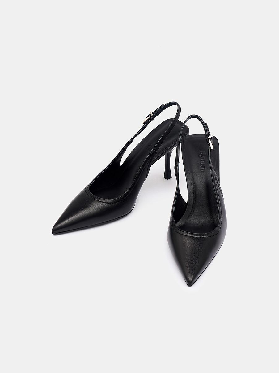 Лодочки из натуральной кожи