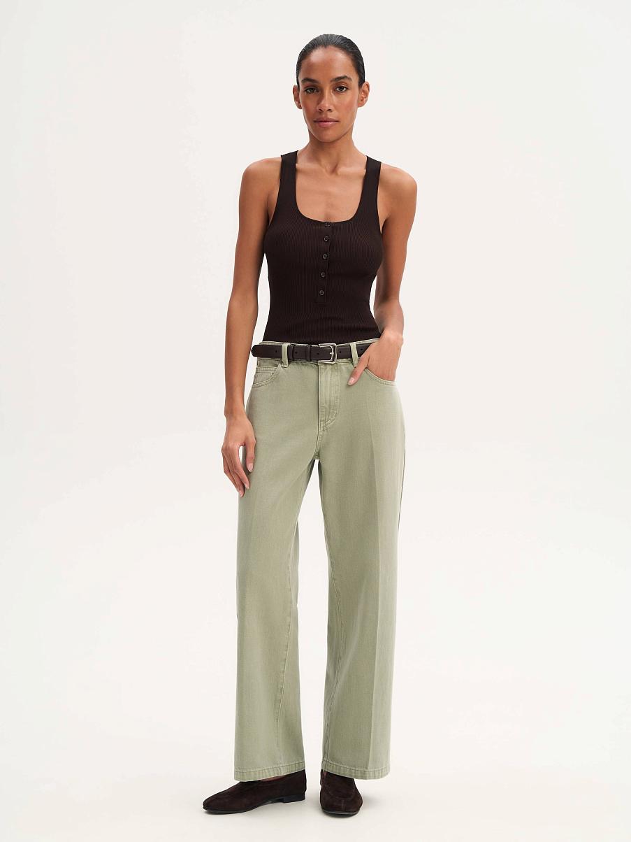 Джинсы широкие