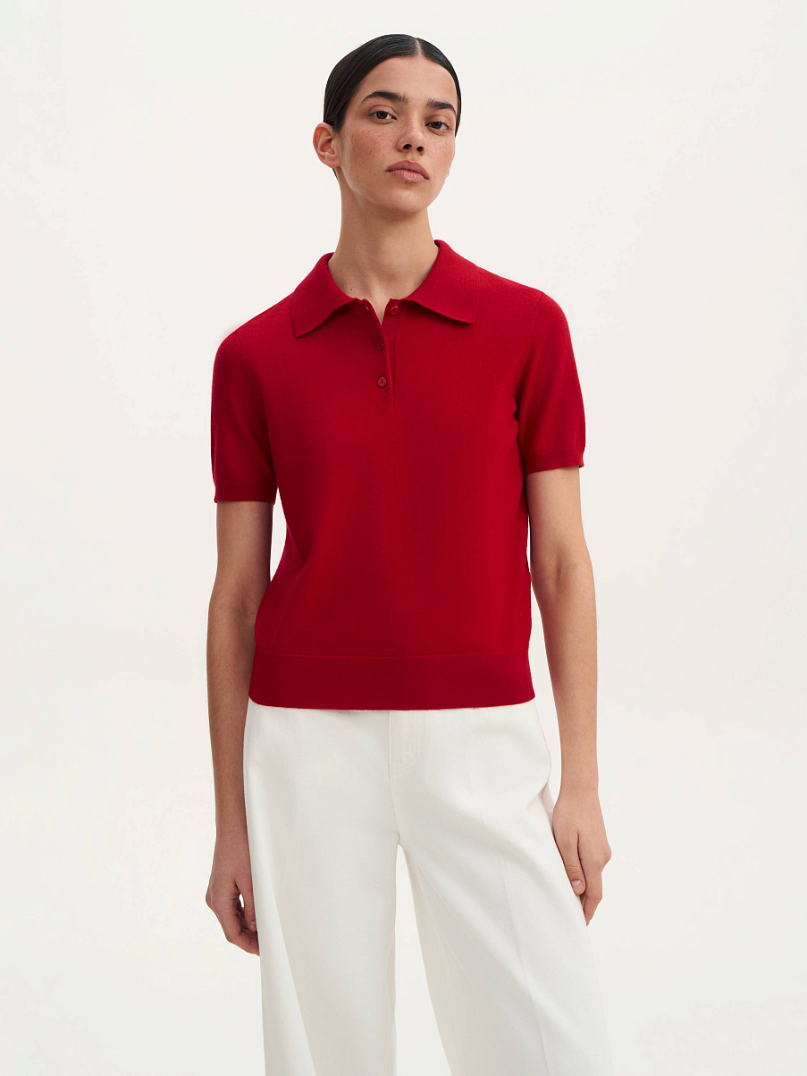 Поло из шерсти мериноса