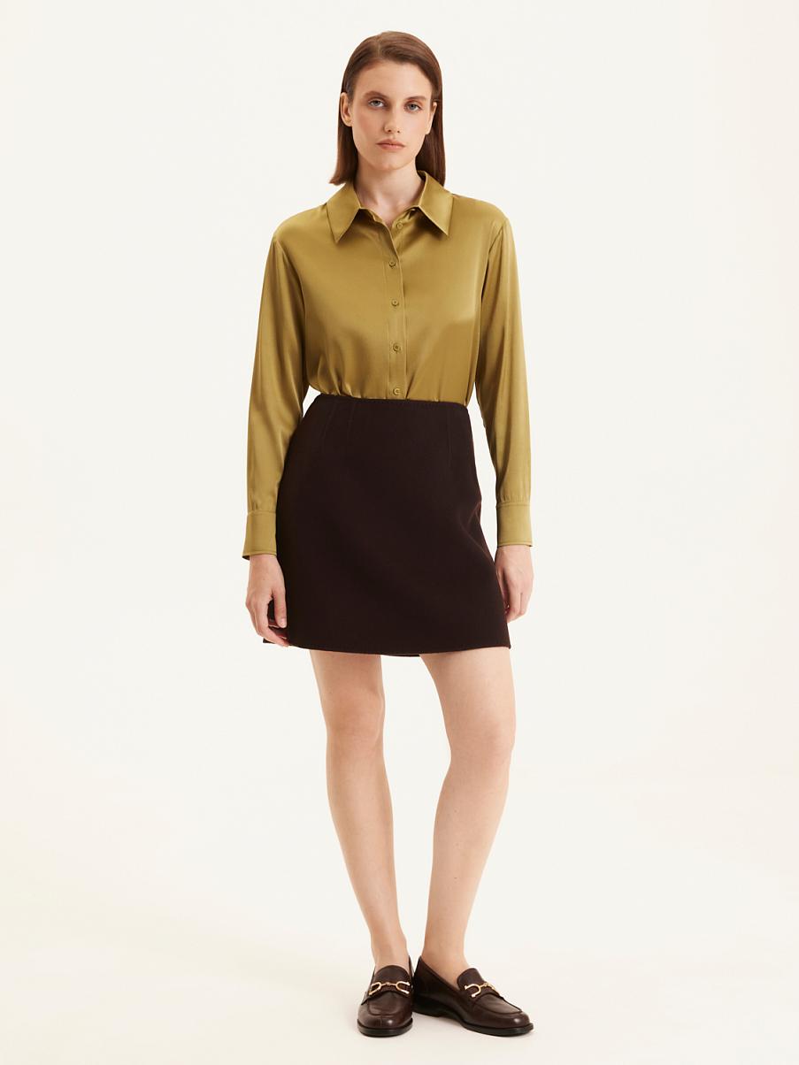 Шелковая рубашка