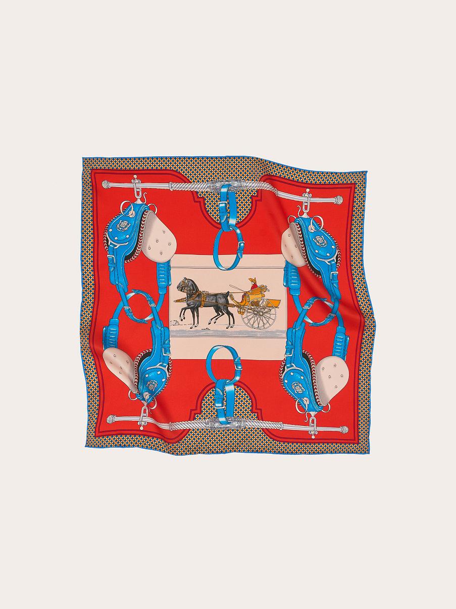 Платок из натурального шелка