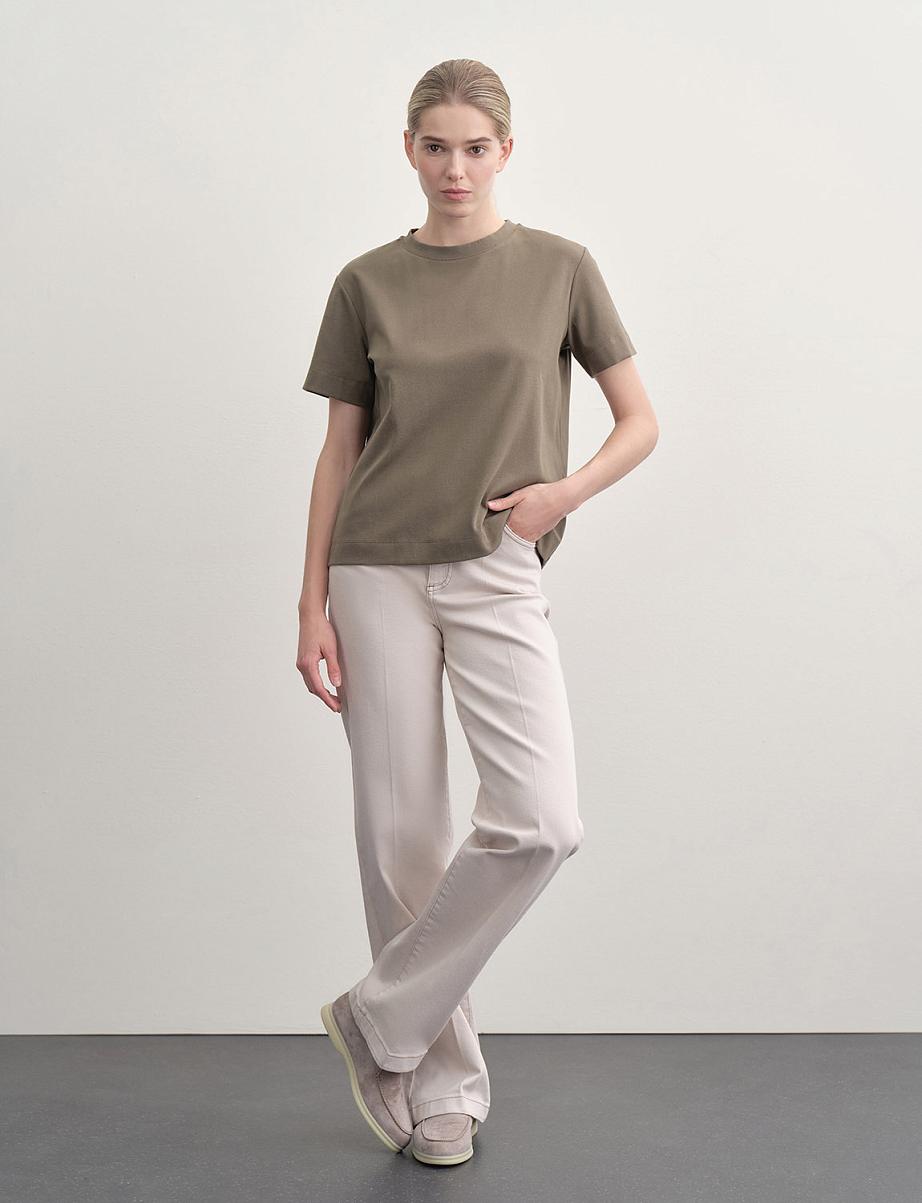 Футболка прямого кроя