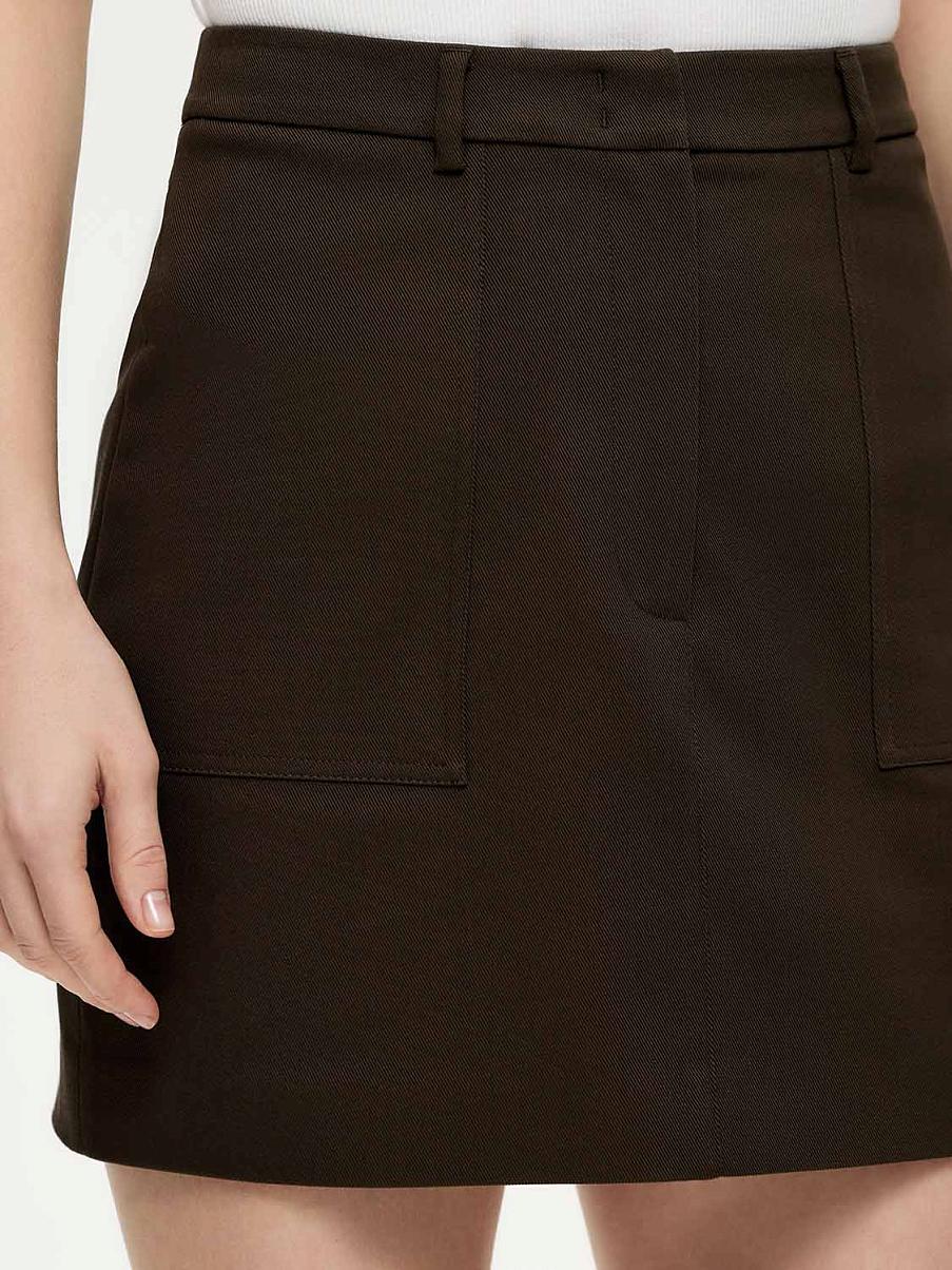 Юбка мини из хлопка