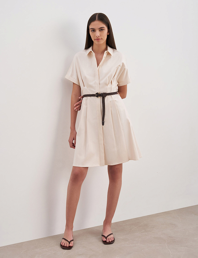 LSSS-022109 Платье (кремовый, XS)